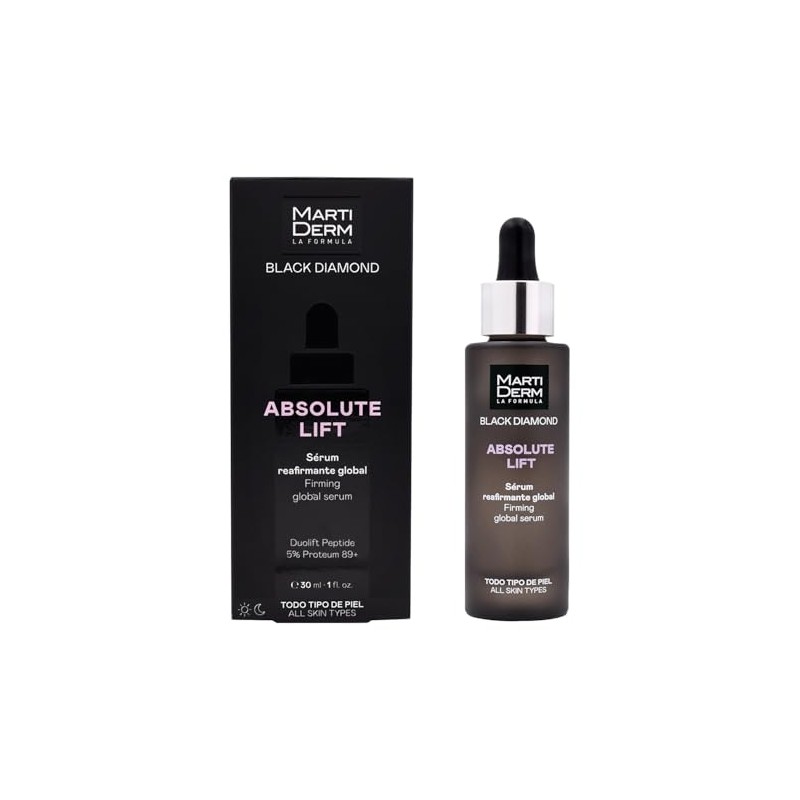 MartiDerm Serum Absolute Lift, Efecto Lifting Inmediato De largo plazo,