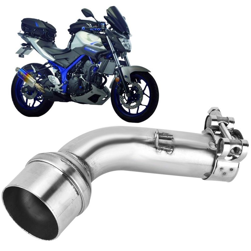 r3 mid pipe + Exhaust Mid-Pipe Motorcycle Middle Pipe Link