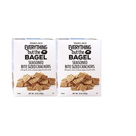 Trader Joes Bite Size Everything Crackers (2 Pack)