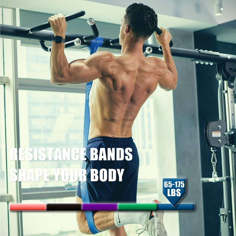 Polygon Pull Up Assist Resistance Exercise Bands, Heavy Duty Assistance