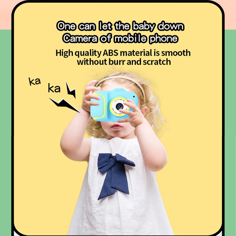 Kids Digital Camera HD 2.0 Inch Eye Protection Screen Toddler
