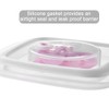 PandaEar Baby Food Snack Plastic Storage Container with Lids, 12
