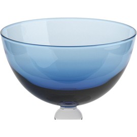 CRISTALICA Piccolo Colori Ice Cream Bowl, Dessert Bowl, Blue, 280 ml Gelato