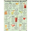 The Original Metal Sign Company Fridge Magnet - Classic Cocktail