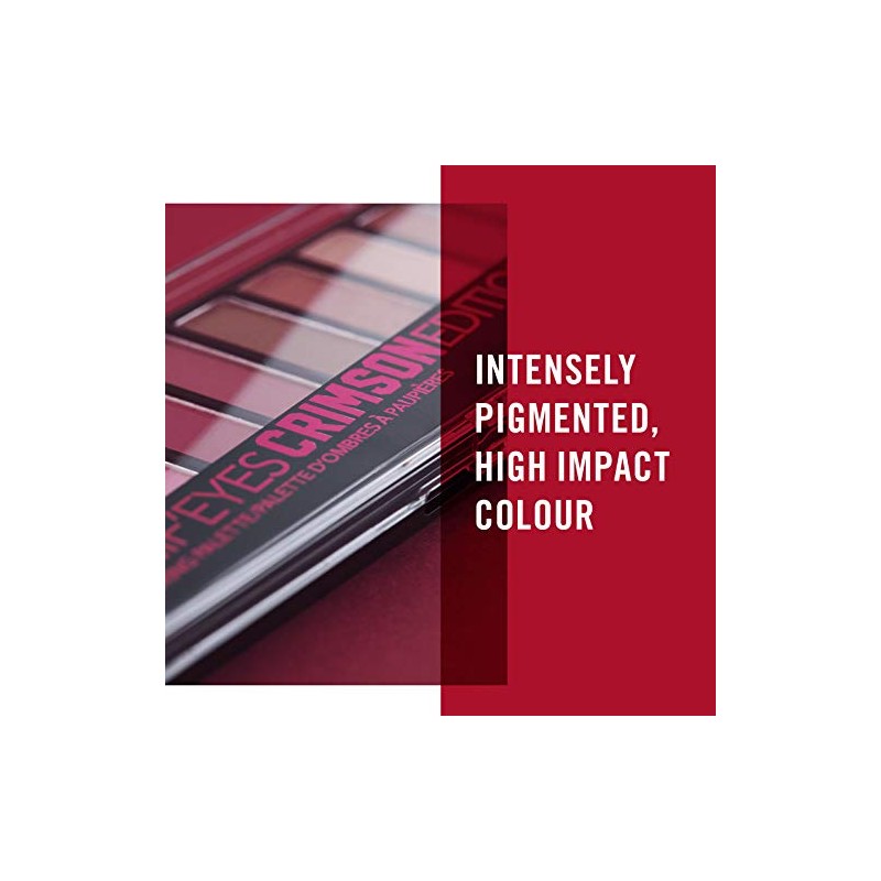 Rimmel Magnif'eyes Eyeshadow Palette, Crimson Edition