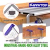 KARRYTON 2-Pack Quick Release Ratchet Track Saw Clamps, 6-1/2" Capacity