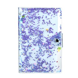 HIYQIN Mini Photo Album, Mini Album 96 Pockets for 3 Inch FUJI Instax Mini 11/8/9/7s/25/70/90/EVO Instant Camera Link Printer, Polaroid Snap PIC Sequin Photo Card Album