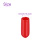 DMiotech 100pcs 4mm ID Red Rubber End Cap Bolt Protector