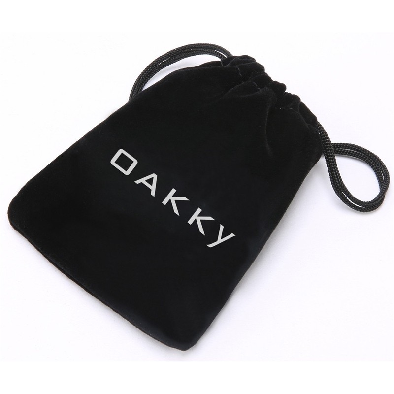 OAKKY Stainless Steel Hip Hop Men's and Women's Muticolor Shiny