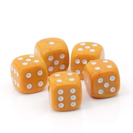 W6 Cube Yellow / White - Made in Germany - Pack of 5