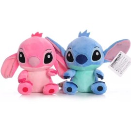 Peluches Stitch & Ángel De Lilo & Stitch Felpa