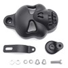 HTTMT- 1992-2014 H-D Motorcycles Black Skull Cowbell Horn Cover Compatible