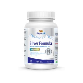 MapleLife Nutrition – Silver Formula – Multivitamin & Minerals for 50 Plus – 100% Natural - Maintain Body Ability to Metabolize Nutrients – Support Immune, Brain, Energy & Eyesight – 100 Tablets