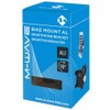 M-Wave Unisex – Erwachsene Bike Mount AL Smartphone-Halter, Schwarz, 60-95