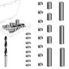 24 PCS Cylindrical Stainless Steel Weight 6.8 Ounce, 4 Different