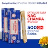 Raajsee Incense Stick Holder Bundle with Satya Nag Champa Incense