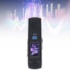 Digital Voice Recorder Noise Reduction 8GB MP3 Player 220mAh 3.5mm