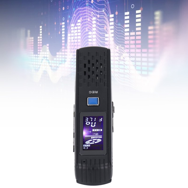 Digital Voice Recorder Noise Reduction 8GB MP3 Player 220mAh 3.5mm