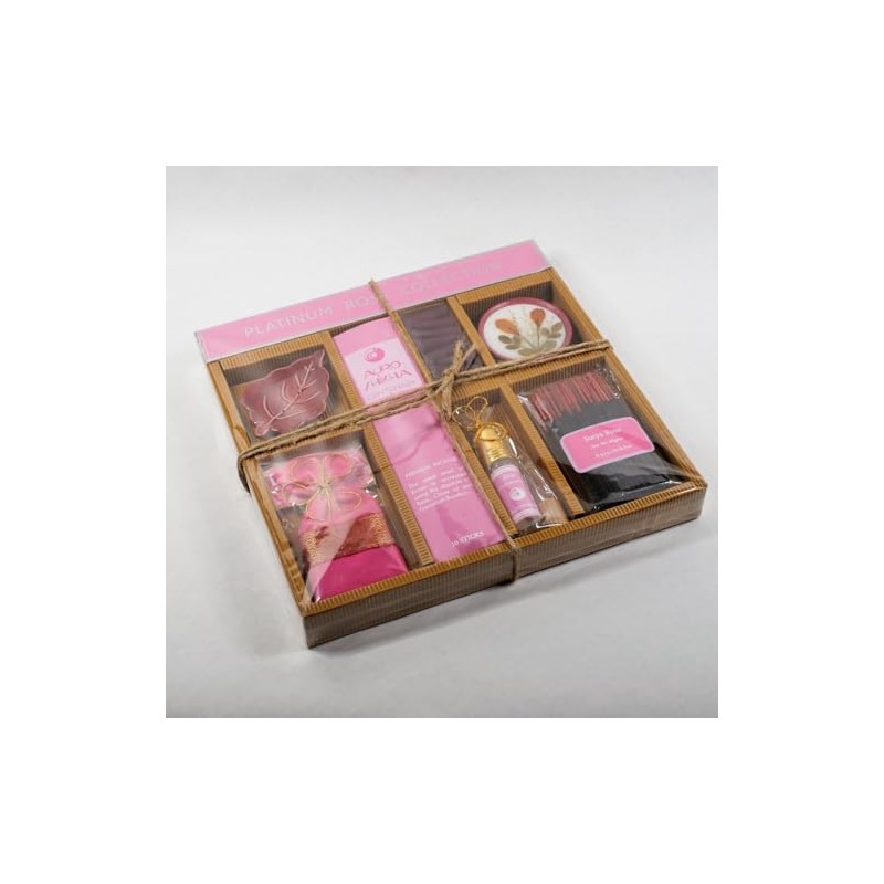 10" Gift Set | Rose Incense and Burner Sampler