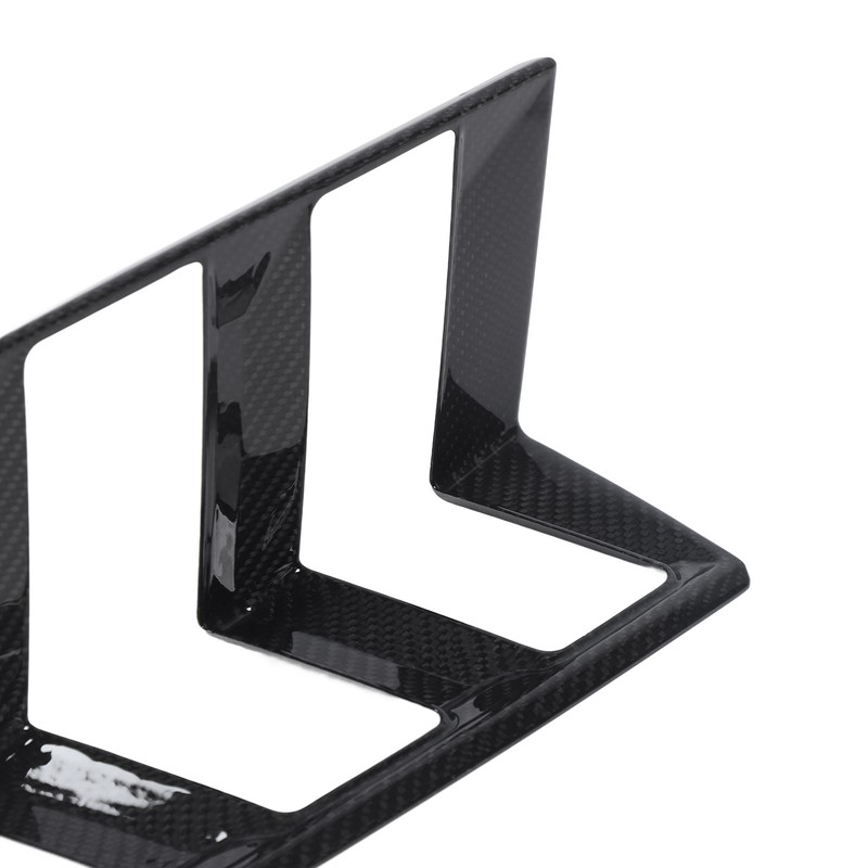 1 Pair Taillight Frame Dry Carbon Fiber Glossy Rear Light
