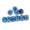 Yourandoll 10pcs Polyhedral Dice D6 Dice 6 Sided Dice for