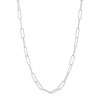 Silpada 'Graffetta' Chain Necklace, Textured in Sterling Silver, 16" +