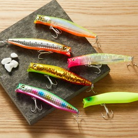 Blue Storm Lure, Chivas Lure, Minnow, Floating, 100F, 0.5 oz (12.5 g), Magnetic Center of Gravity, Shallow Runner, Sea Bass