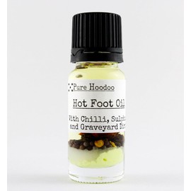 Pure Hoodoo | Hot Foot Oil 10ml - Used in Spells to Drive Away or Banish Unwanted People