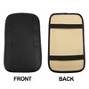 X AUTOHAUX 12.60"x7.68" Car Center Console Lid Armrest Cushion Pad