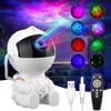 WIGUROE Astronaut Galaxy Projector, 360° Rotatable Spaceman Light Projector with