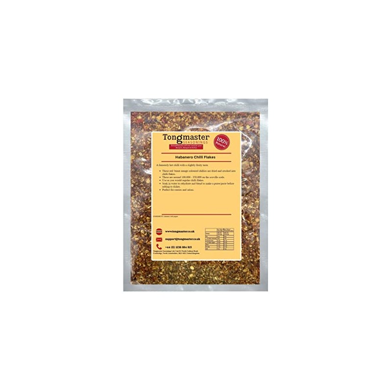 Habanero Chilli Flakes - 50g