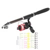 Telescopic Fishing Rod and Reel Combo Kit with Lure Outdoor