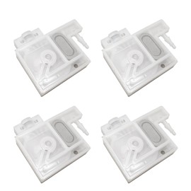 Qiqimingxin 4Pcs Printer Ink Damper Part Fit for DTF Printer R1390 L1800 L1400 R2000 R2400 L1300 T50 L805 Printers Ink Damper Dumper Replacement