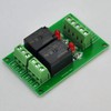 Electronics-Salon 2 SPDT 10Amp Power Relay Module, DC 12V Version.