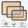 Zulay Kitchen 16.5"x11.6" 3-Pack Silicone Baking Mat Sheet - Reusable