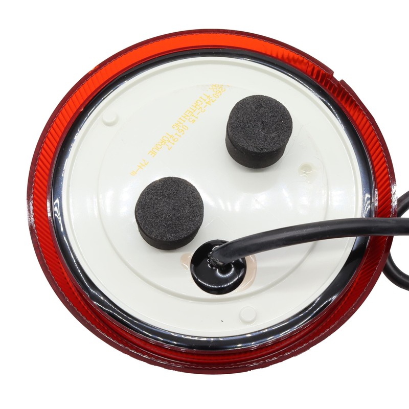 Pair of 12 V/24 V LED Light Round Rear Fog