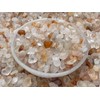 GAF TREASURES Golden Healer Quartz Chips C Natural Mini Golden Healer Quartz Stones, Crushed Undrilled Golden Healer Quartz, Semi-Tumbled Genuine Golden Healer Quartz (1 lb Bulk)