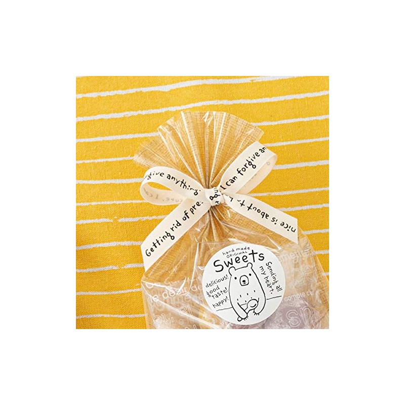 Gratton Bear Cotton Ribbon - 1 Roll