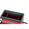 Gravidus Sink Organiser with Extendable Handles (Red/Anthracite)