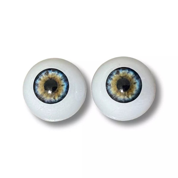 Bbeauty Dolls Realistic 20mm Acrylic Half Dome Eyes in Robin