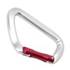 25KN Climbing Carabiner DShape Buckle Safety Equipment for Mountaineering HighAltitude
