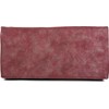 styleBREAKER fold-over clutch in suede look with zip, 3-in-1 bag,