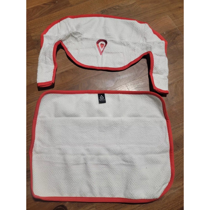 Spintowel THE ORIGINAL Spin Towel WHITE RED DRIP ACCESSORY PELOTON