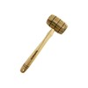 Riakoob Wooden Hammer Wood Meat Mallet Tenderizer - Pounder for