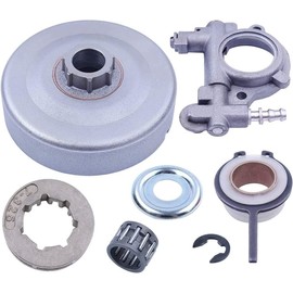 Hippotech Clutch Drum and Oil Pump Kit for Stihl 026 MS260 024 MS240 Chainsaw