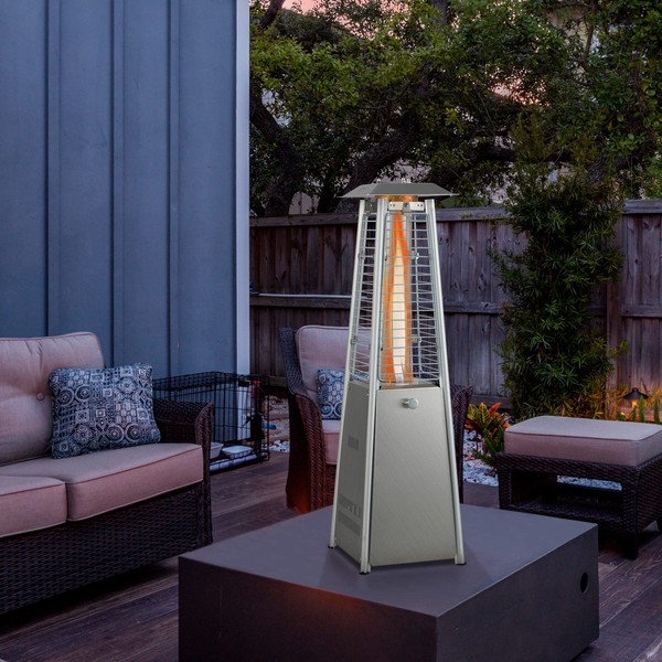 Tangkula Portable Patio Heater, 10,000 BTU Outdoor Tabletop Heater with