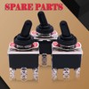 Twidec/3Pcs Heavy Duty Rocker Toggle Switch 16A 250V AC DPDT