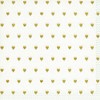 '20 Napkin Lunch Moments Moments "Petits Coeurs Gold 33 x