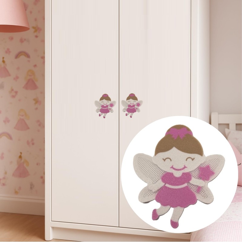(2-Pack) Magic Fairy Pull Handles - Door Knobs - Fairy