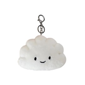 VICKYPOP Dumpling Keychain Cute and Interesting Backpack Pendant for Women Men(Dumpling)